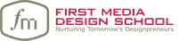 First Media Design School (FMDS) Logo