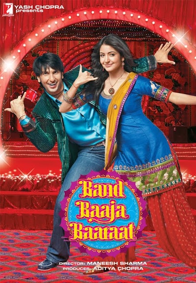 band baaja baaraat ranveer singh anushka sharma movie film poster bollywood