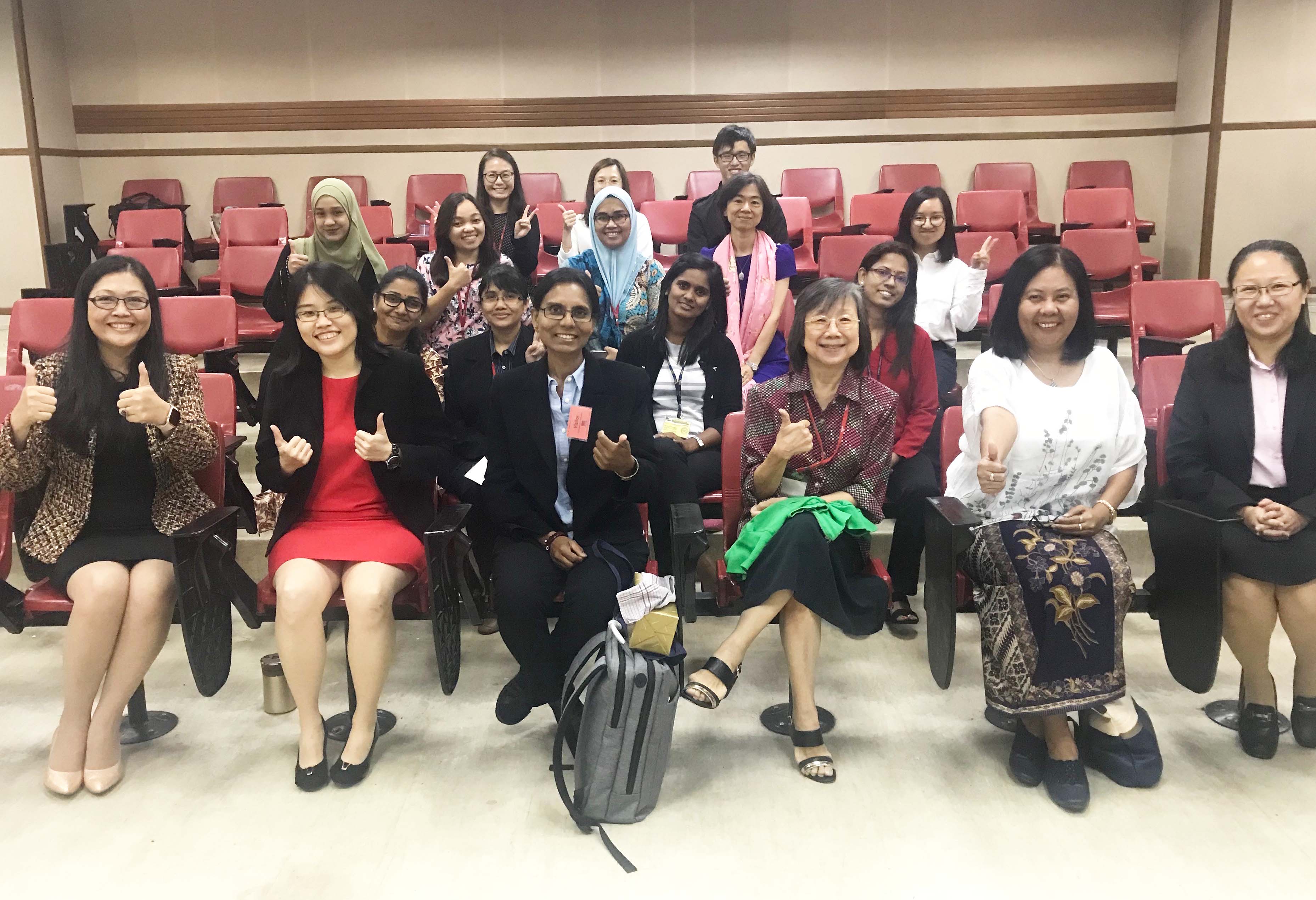utar women health seminar attendees and speakers