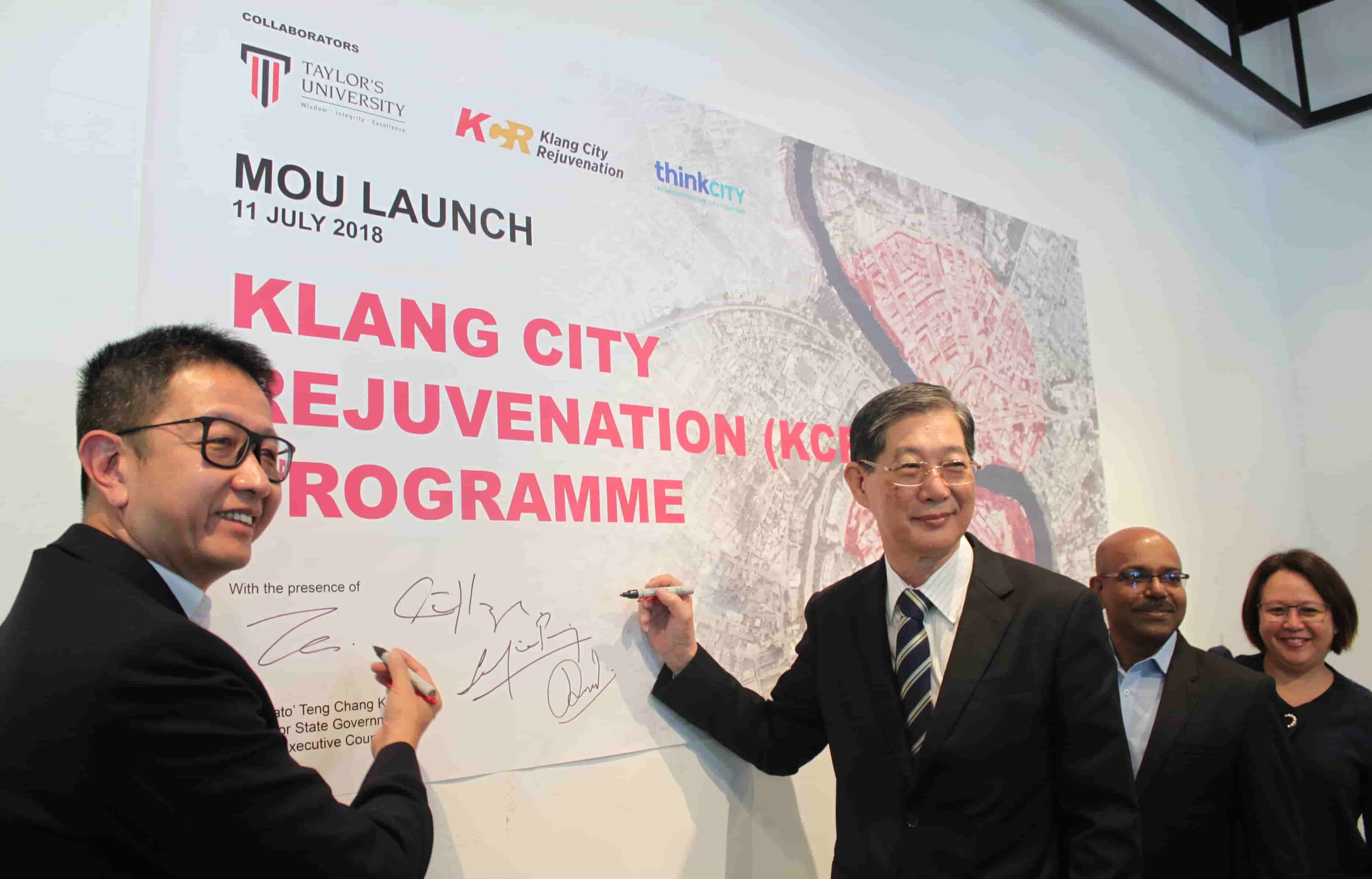 Taylor’s University commits to multidisciplinary research to rejuvenate Klang town.